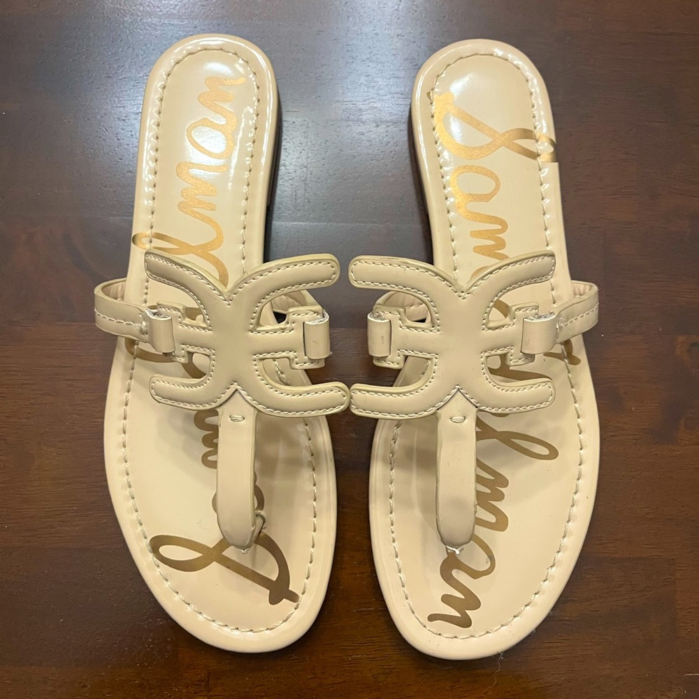 Sam Edelman tan women’s sandals, size 8
